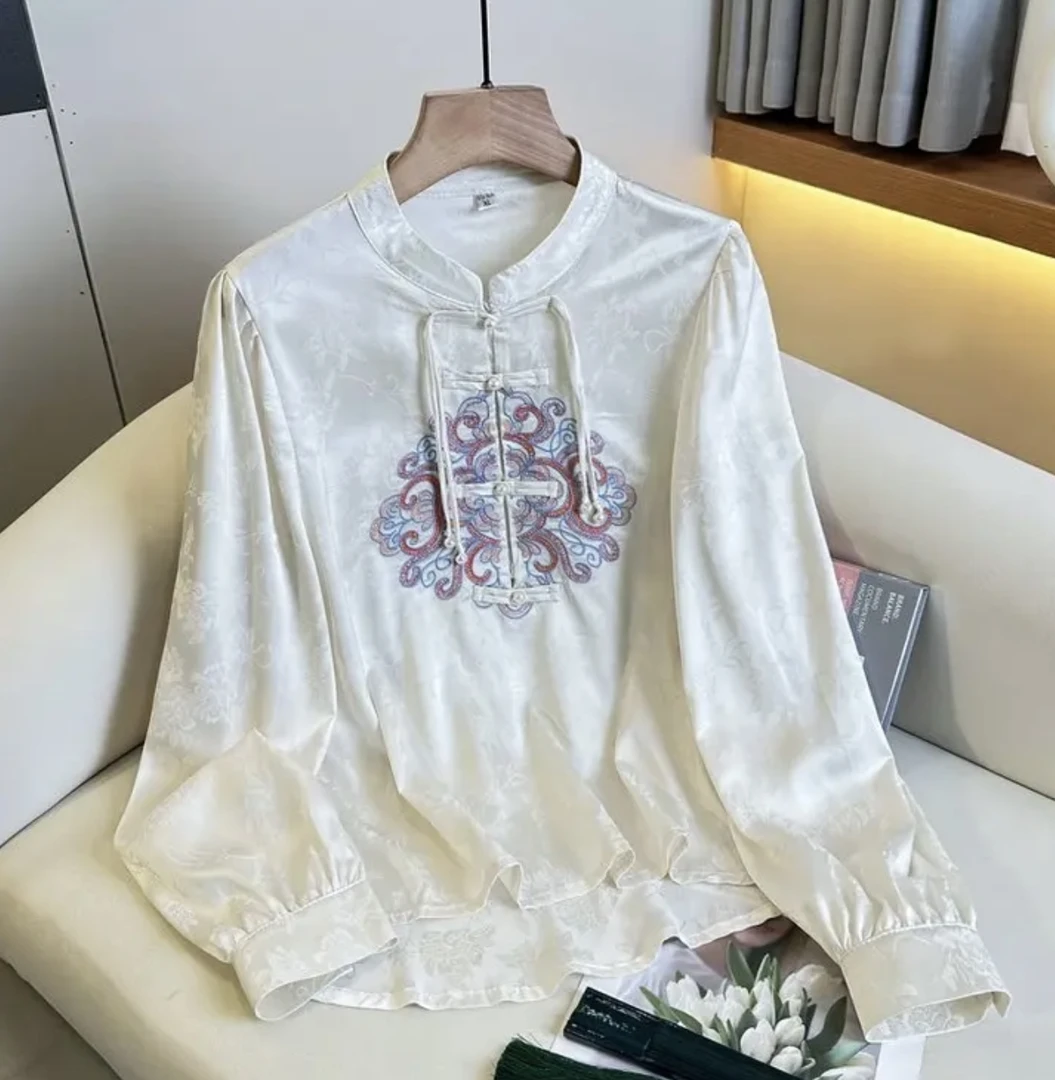 B2马甲高端中国风上衣外套轻奢高档2025新款时尚潮流百搭女装衬衫