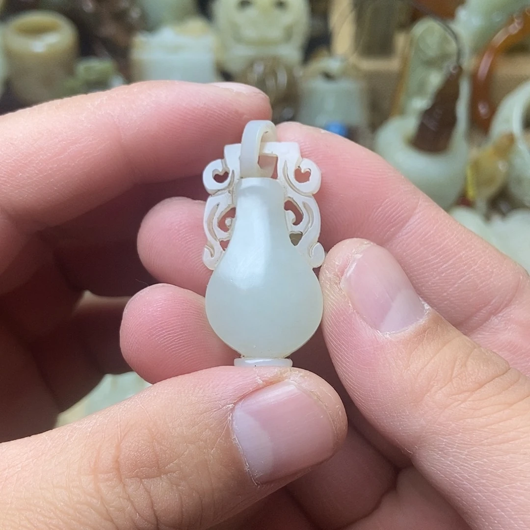 和田玉挂件未镶嵌周*