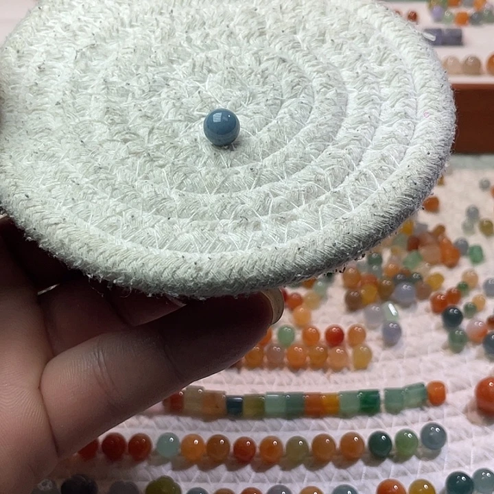 翡翠散珠未镶嵌定制翡翠卡8.1