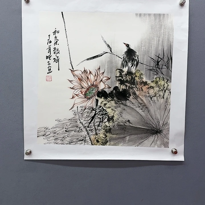 国画书法作品多次参加