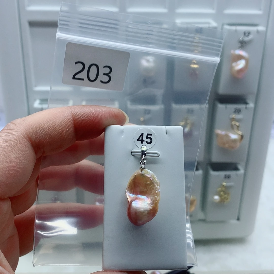 吊坠(不含链)合金淡水珍珠