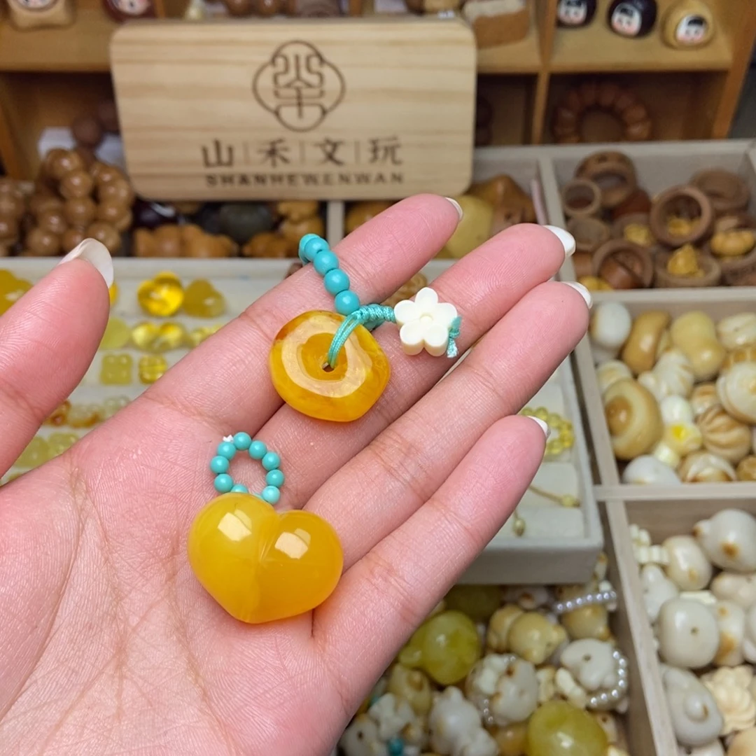 手串猴头核桃爱心绿卡环平安扣滴流小花