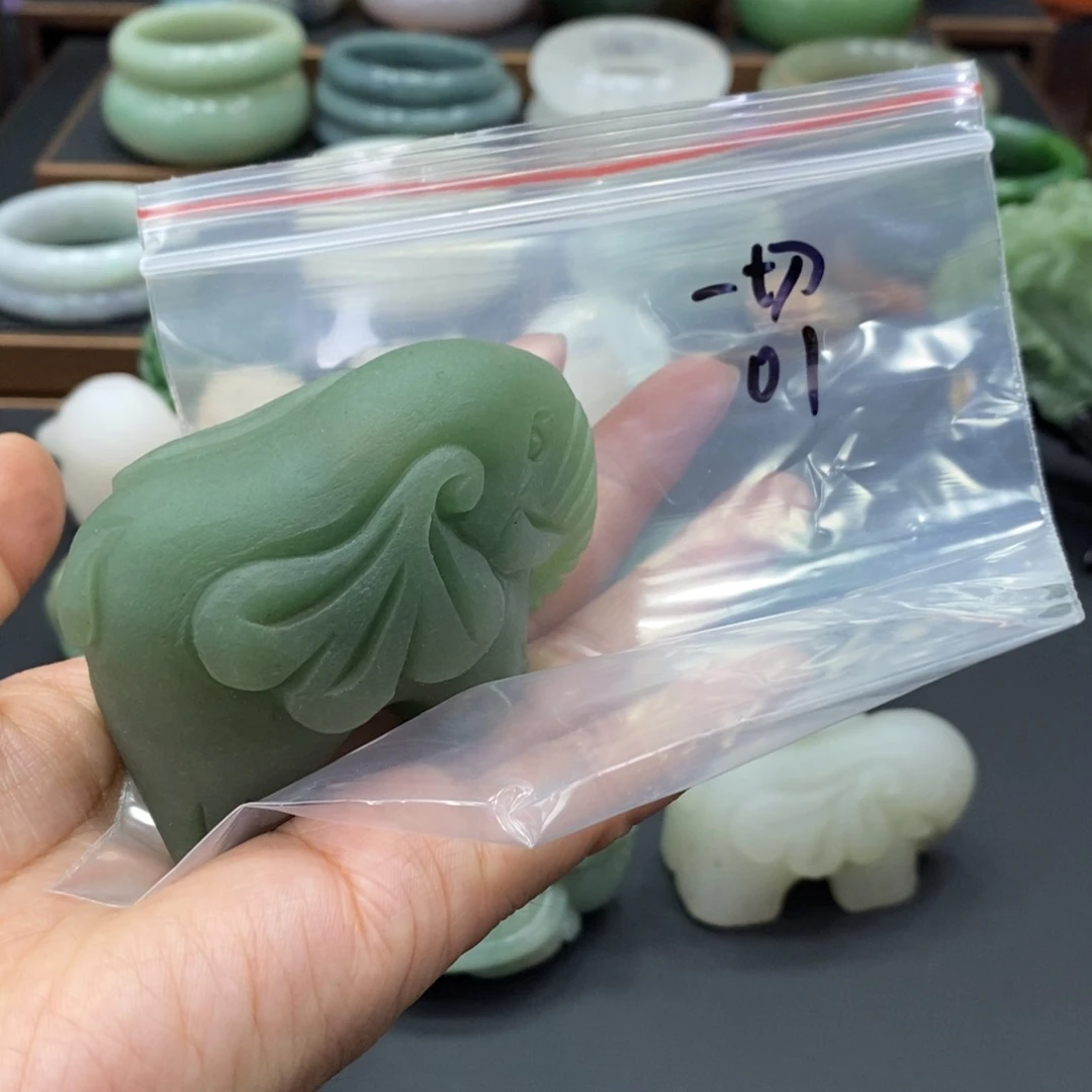 石英质玉未镶嵌吊坠(不含链)꧁****
