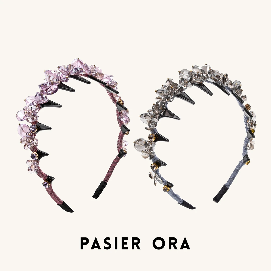 PASIERORA 璨若星河发箍DR0095粉＋灰