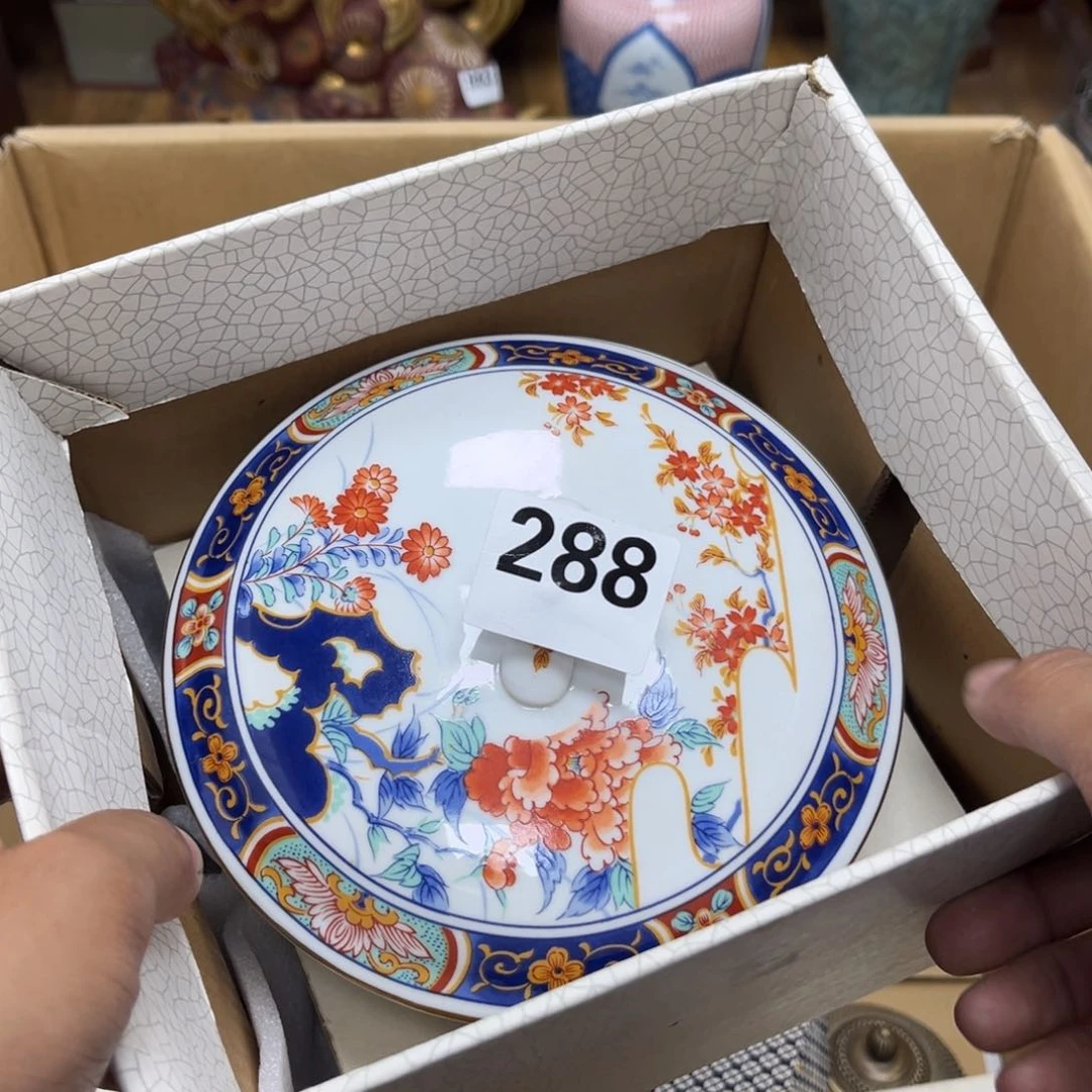 瓷片摆件工艺品瓷器摆件777