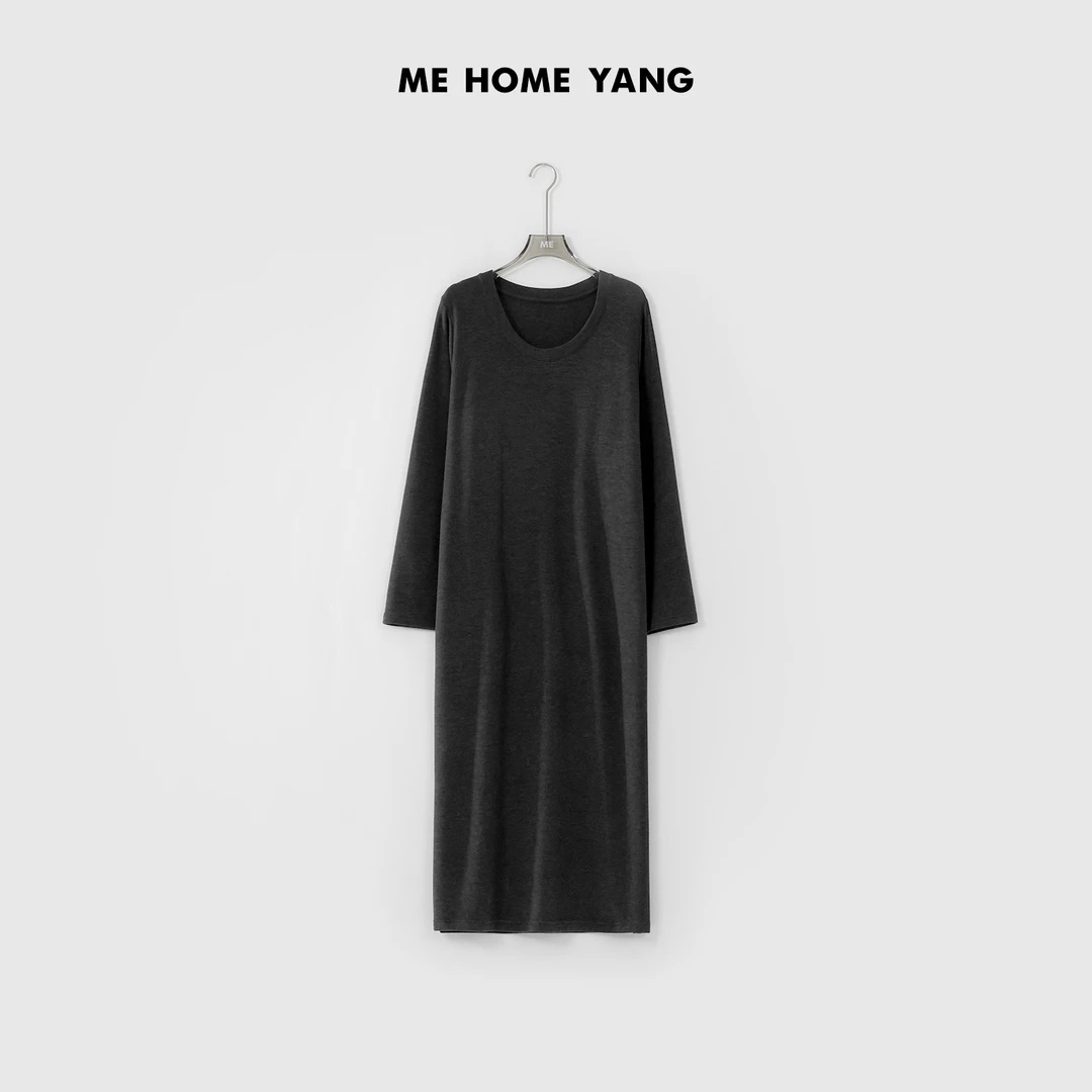 ME 【牛奶绒连衣裙】春夏新款简约休闲百搭连衣裙 MEQC1715