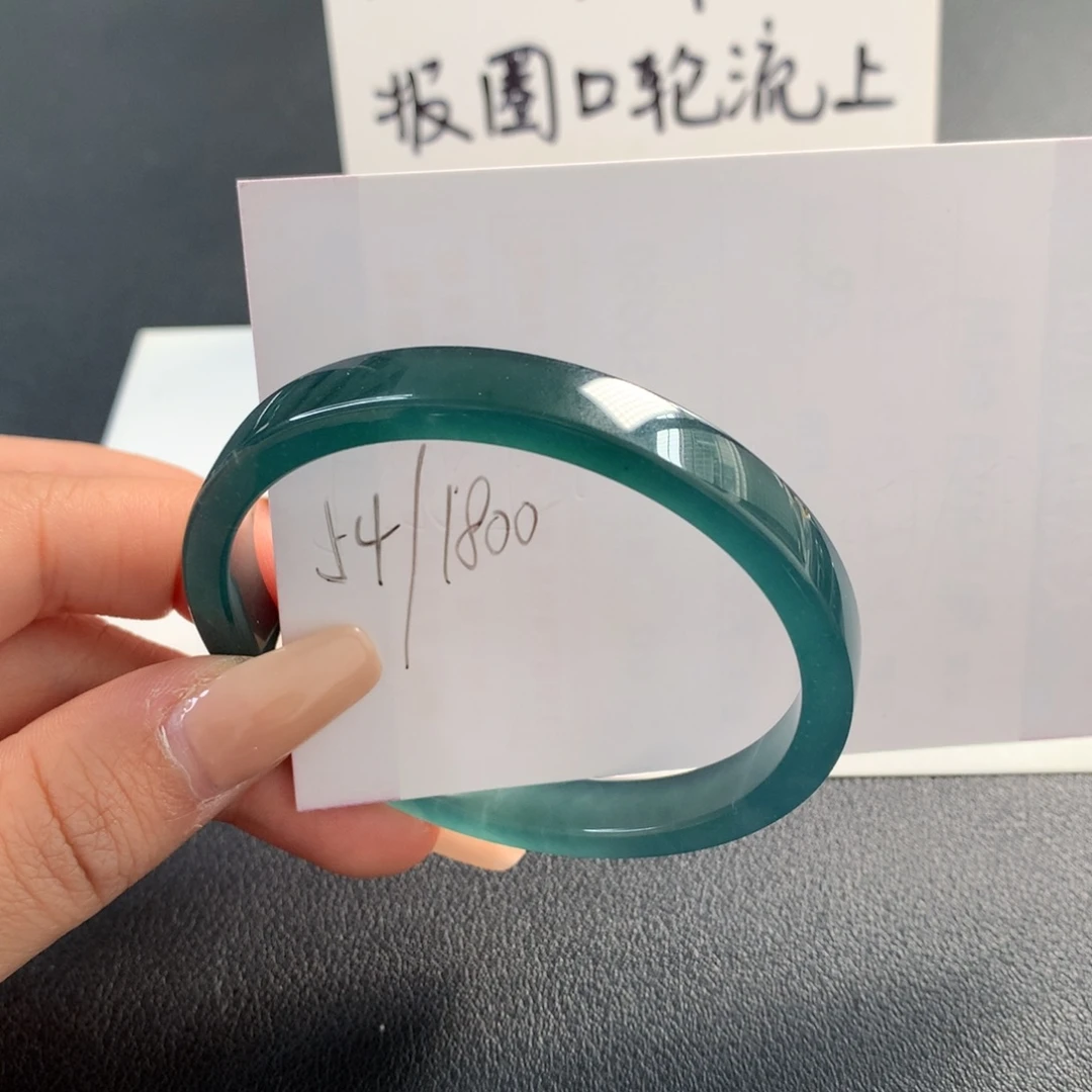 翡翠未镶嵌手镯天然翡翠