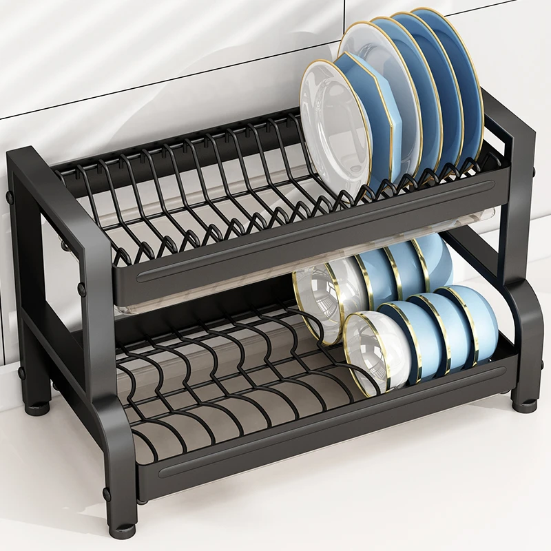 多功能收纳盒碗碟架沥水碗家用置物架收纳架沥水架碗筷碗架筷子