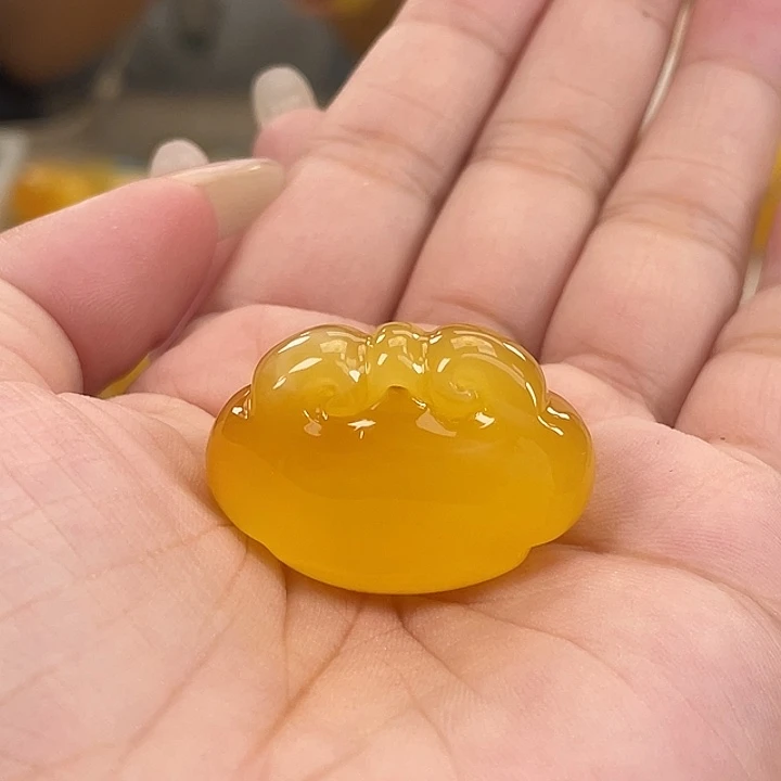 琥珀未镶嵌珠宝奇石琥珀h7