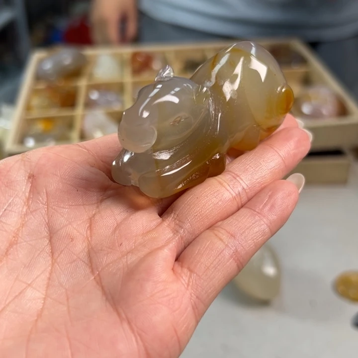 玛瑙/玉髓吊坠(不含链)未镶嵌