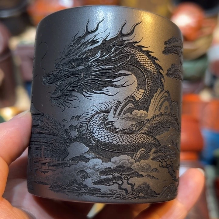 茶杯紫砂宜兴紫砂主人杯