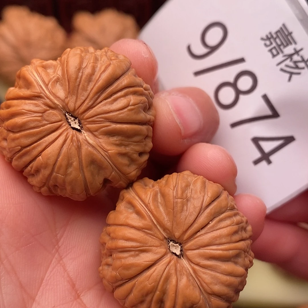 好***程把件文玩核桃31平底锅