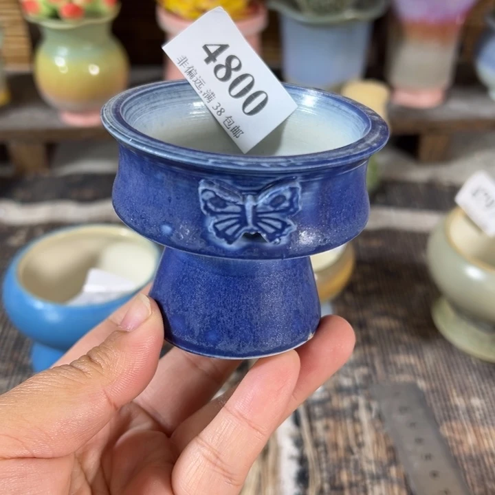 口6 手工花盆满30包邮