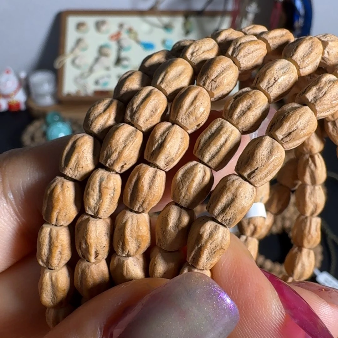 菩提籽类玉化高桩长腿柏香108