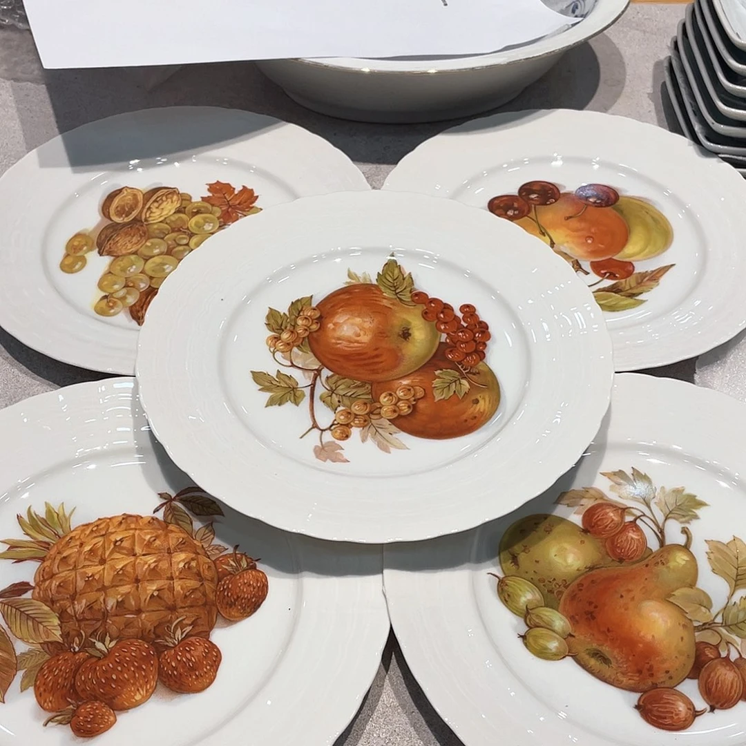 精品进口瓷器瓷片19c m