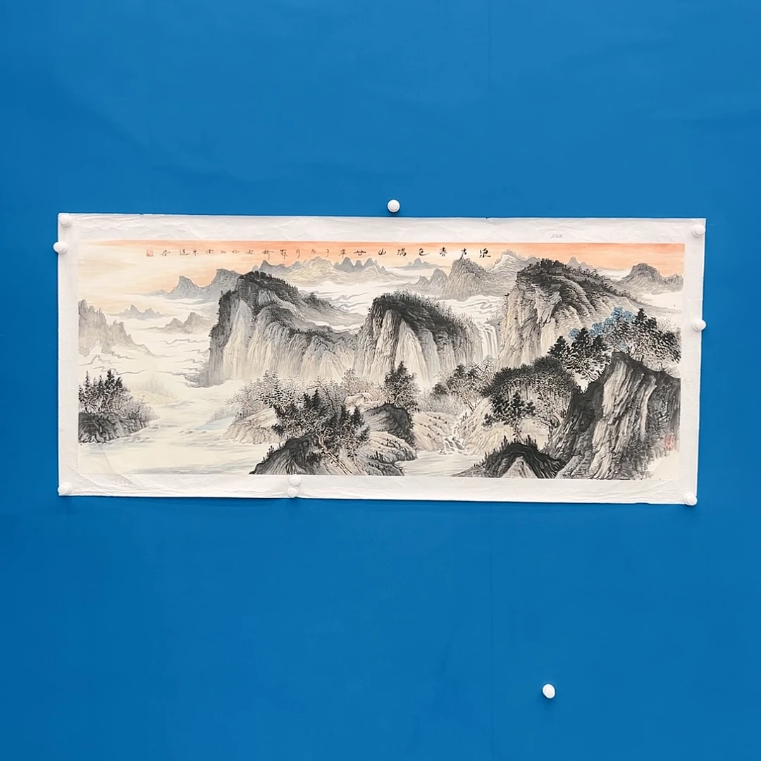 国画苏珊展览原作