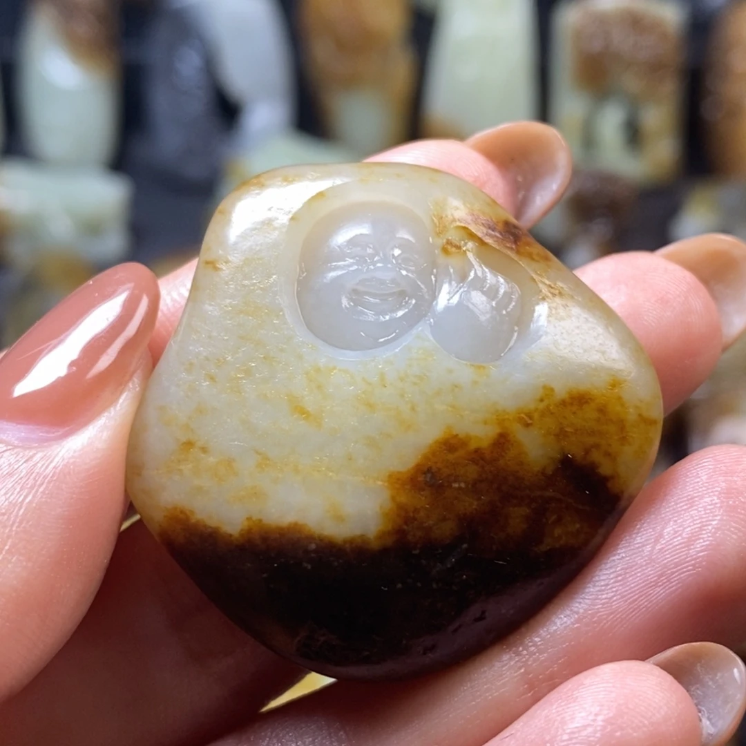 未镶嵌和田玉挂件玲*.