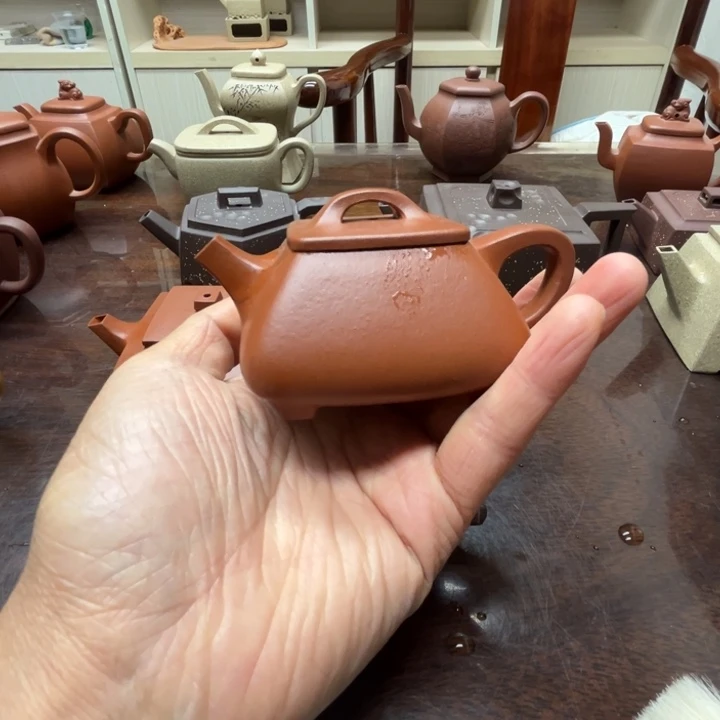 茶壶紫砂朱泥微瑕100c