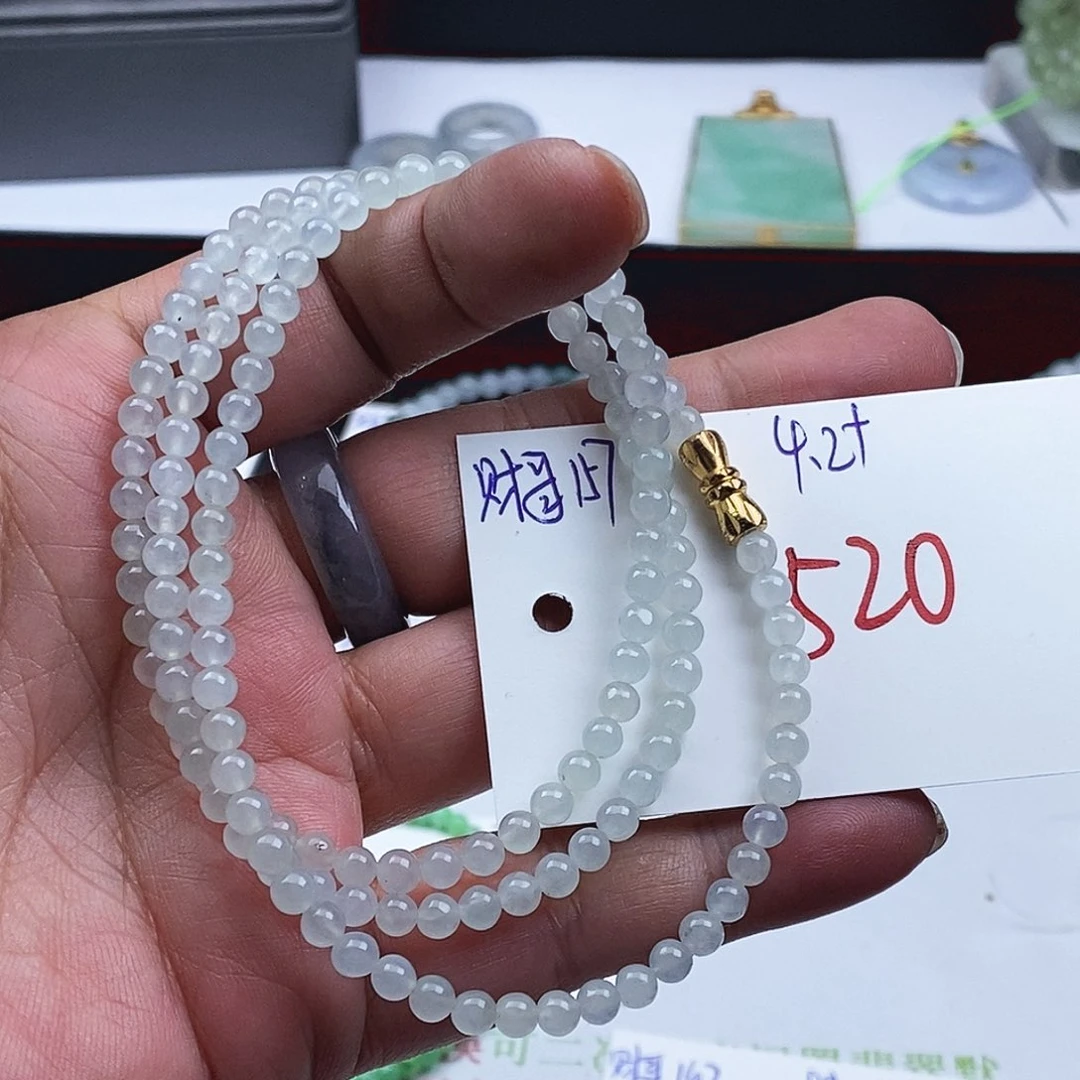 未镶嵌手串翡翠天然翡翠A货