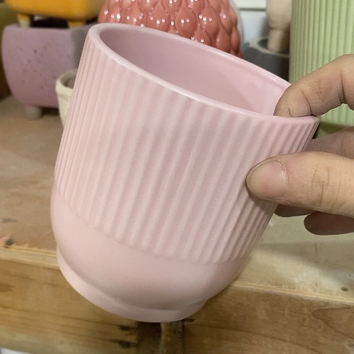 公道杯陶陶盆有孔 瑕疵介意勿拍