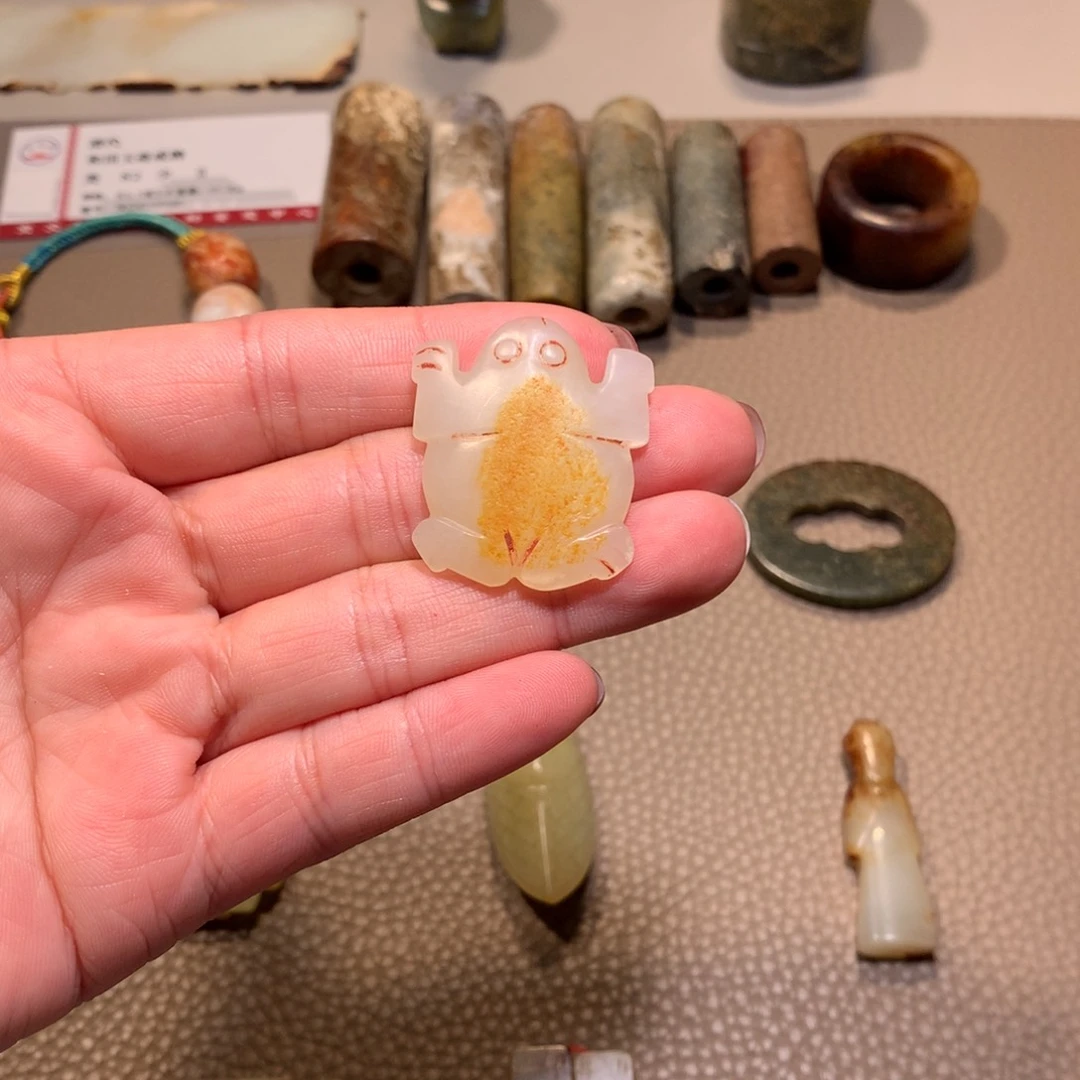 和田玉（糖玉）颈饰未镶嵌诚****江