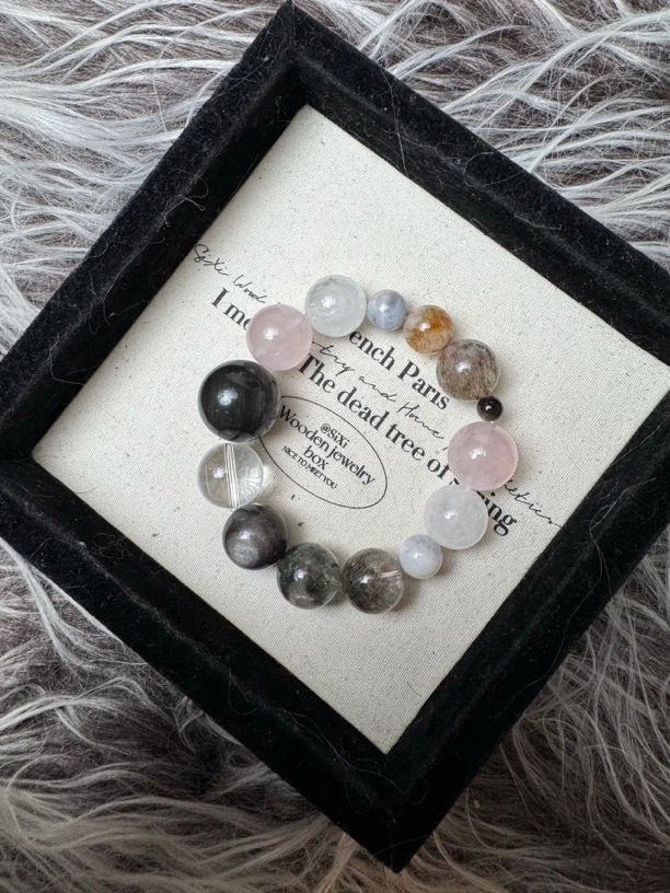 1.24 绿幽多宝 天然水晶设计手串