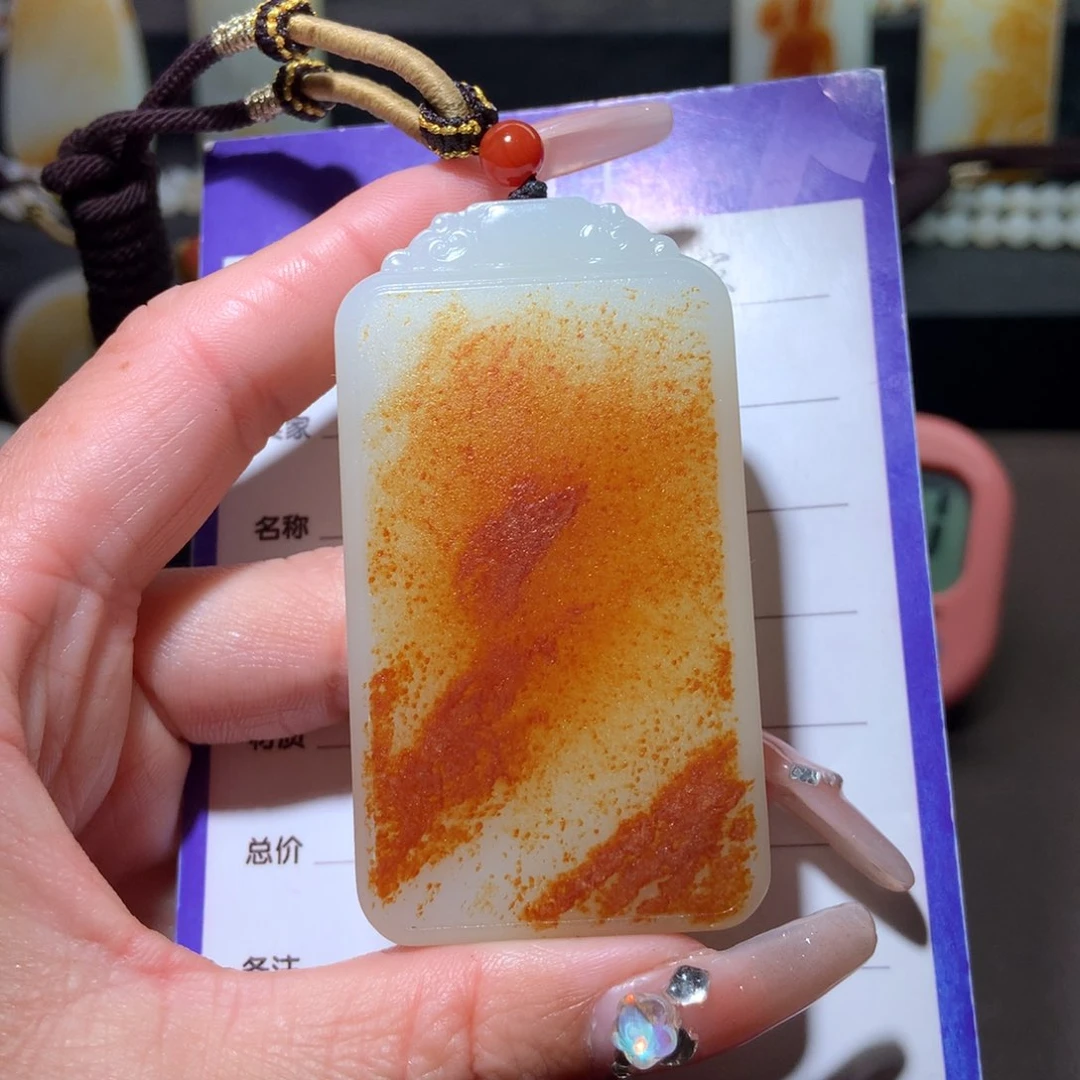 和田玉挂件未镶嵌用****8