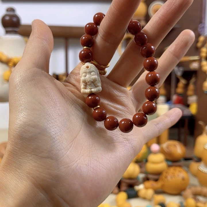 ╰** 素圈180象259葫芦一串