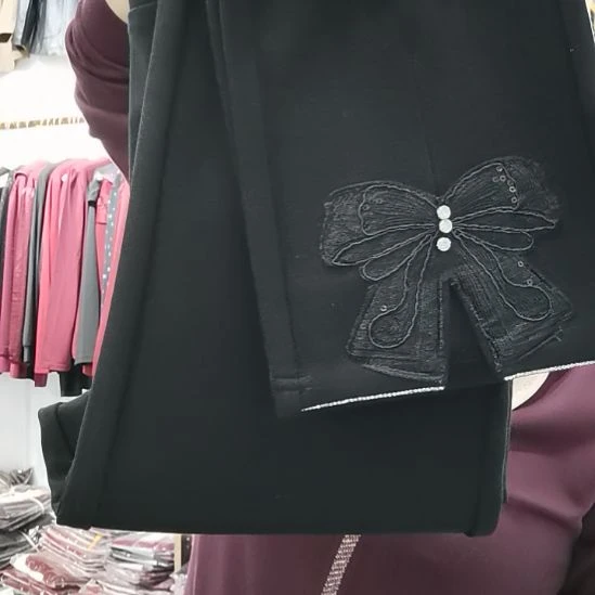 黑色裤子29码面料柔软舒服有弹力