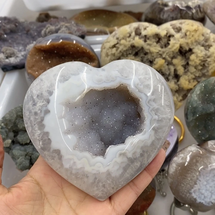 未镶嵌紫晶珠宝半成品18