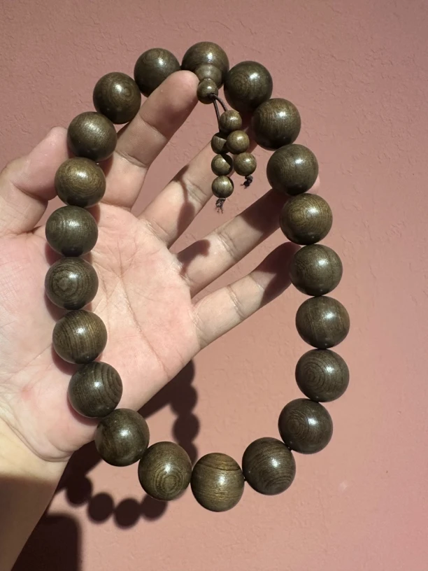 金丝楠阴沉木手持车挂