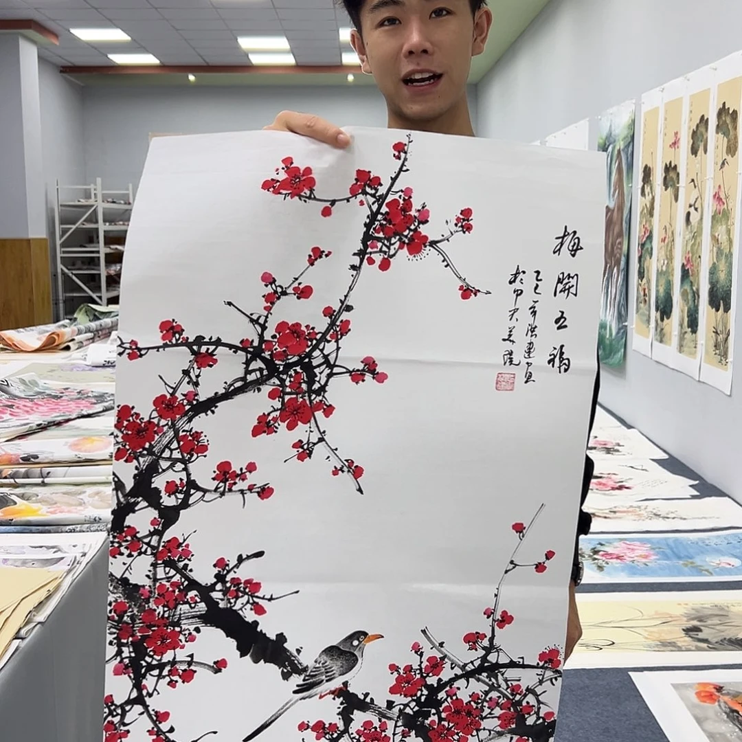 国画国画作品纯手绘作品