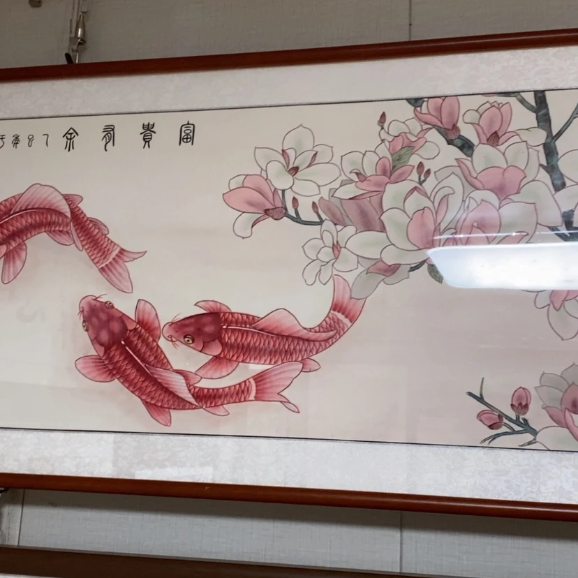 【闪购商品】国画手绘国画工笔带框