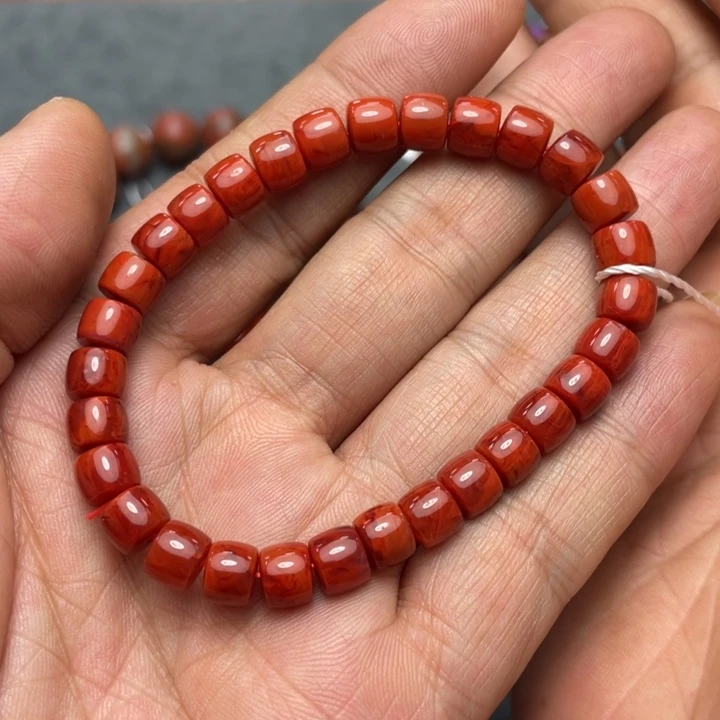 南红玛瑙手串7未镶嵌