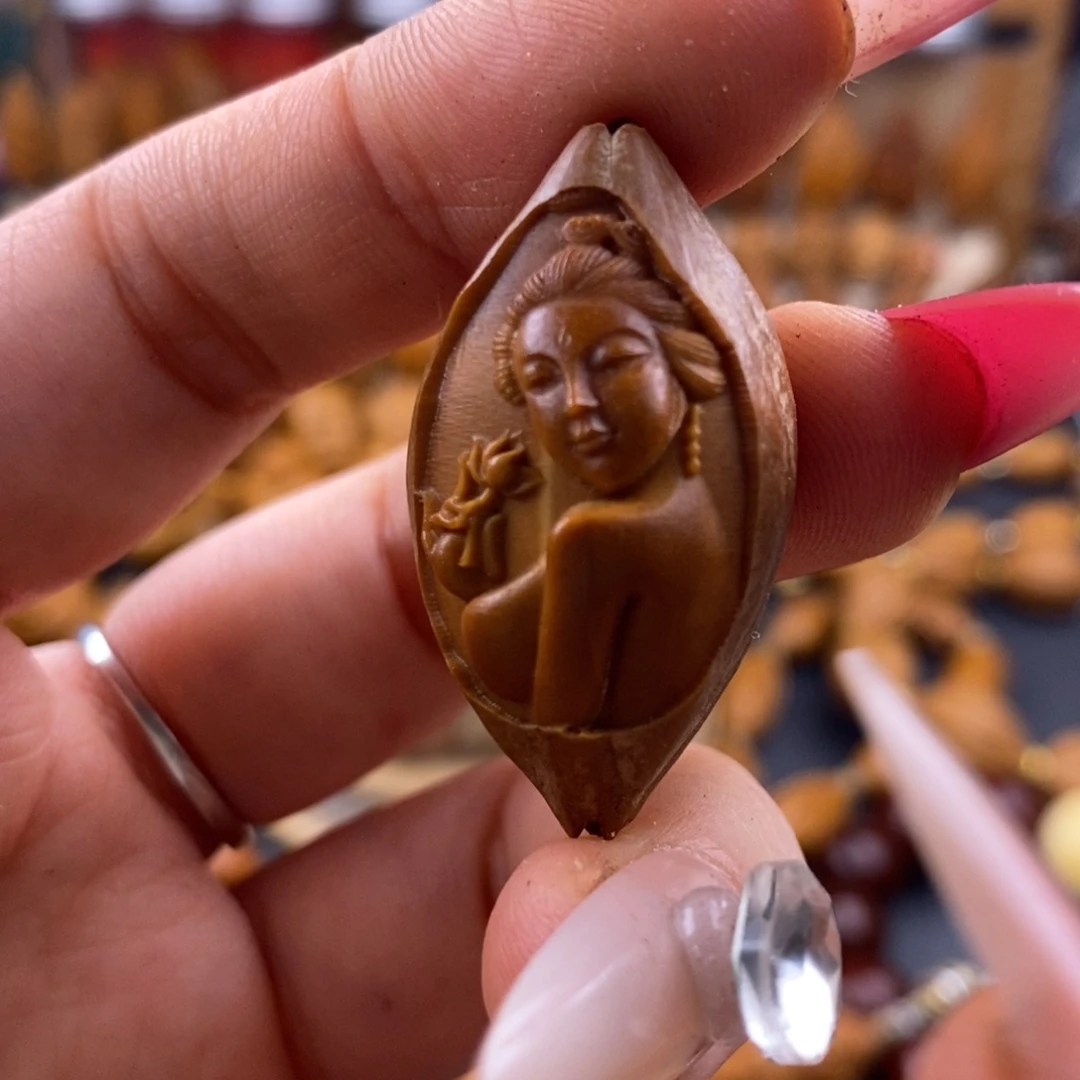 橄榄核吊坠橄榄核福利单子两单起邮