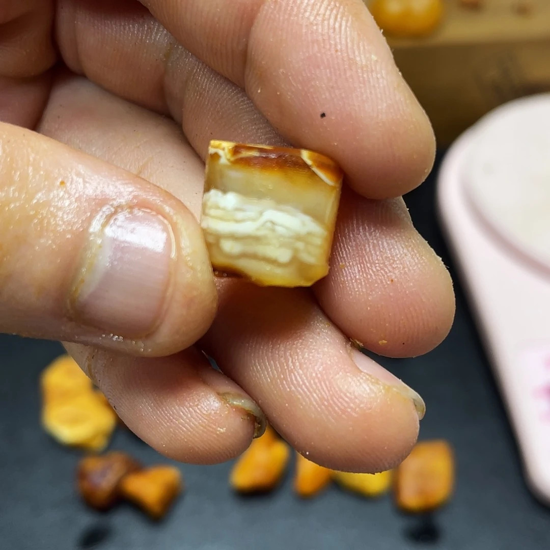定制琥珀未镶嵌风**霄定制