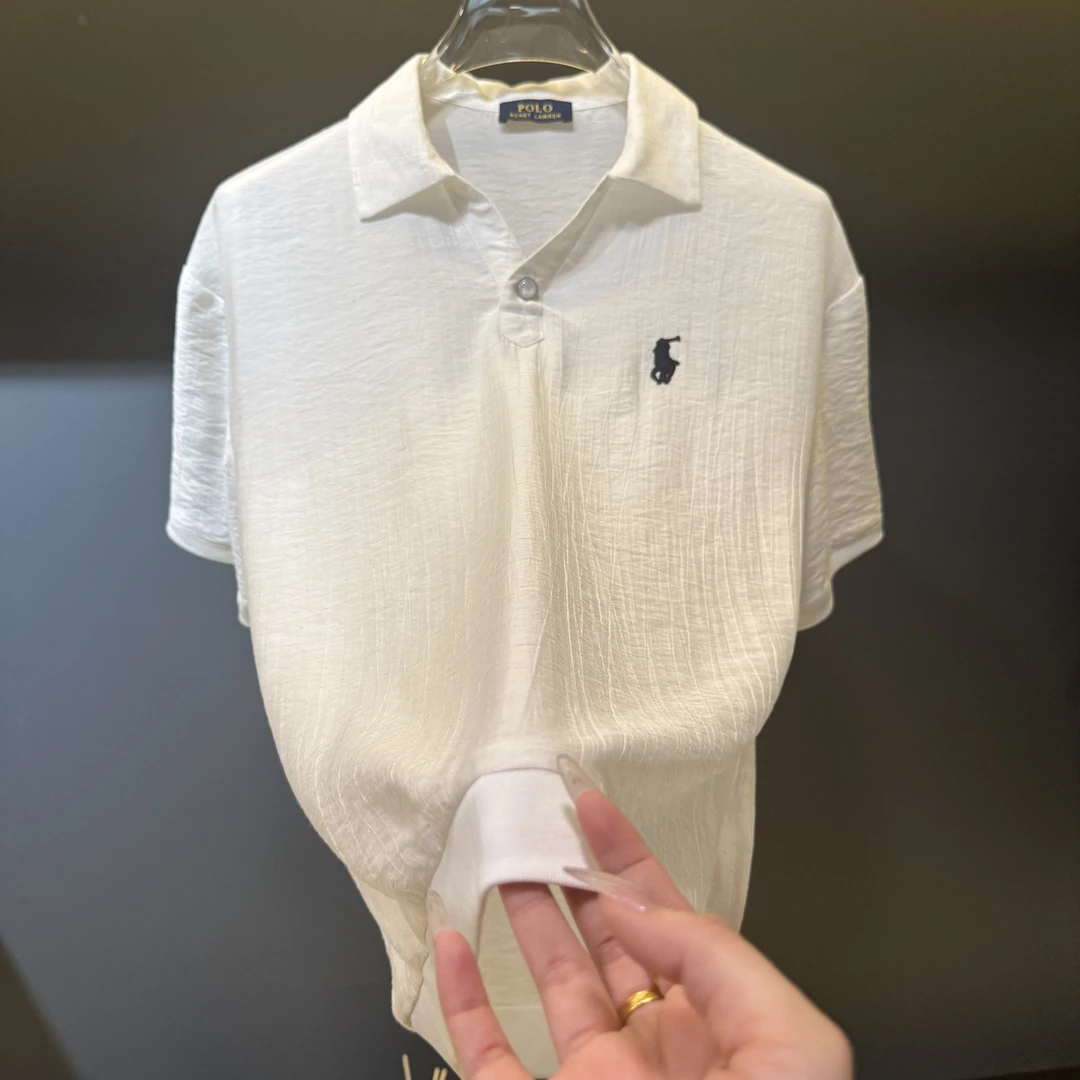 【Umi】W新款设计师夏季翻领休闲T恤透气潮流百搭POLO衫M6081