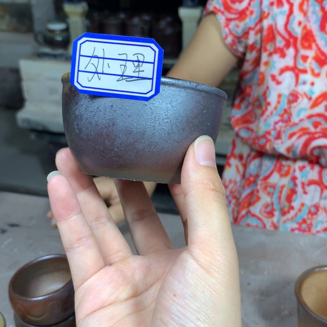 茶壶紫砂纯自然柴烧
