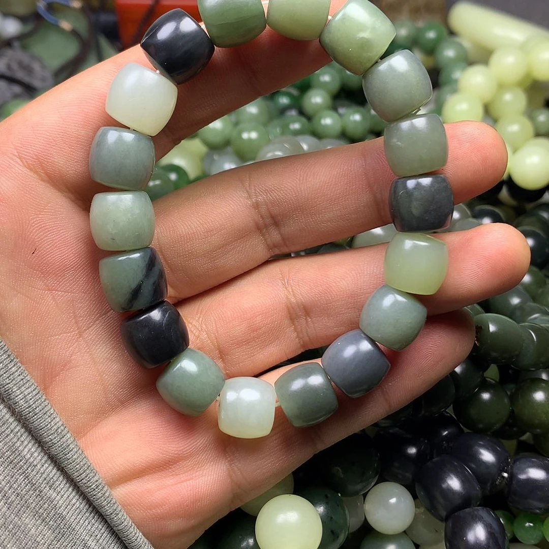 和田玉手链未镶嵌