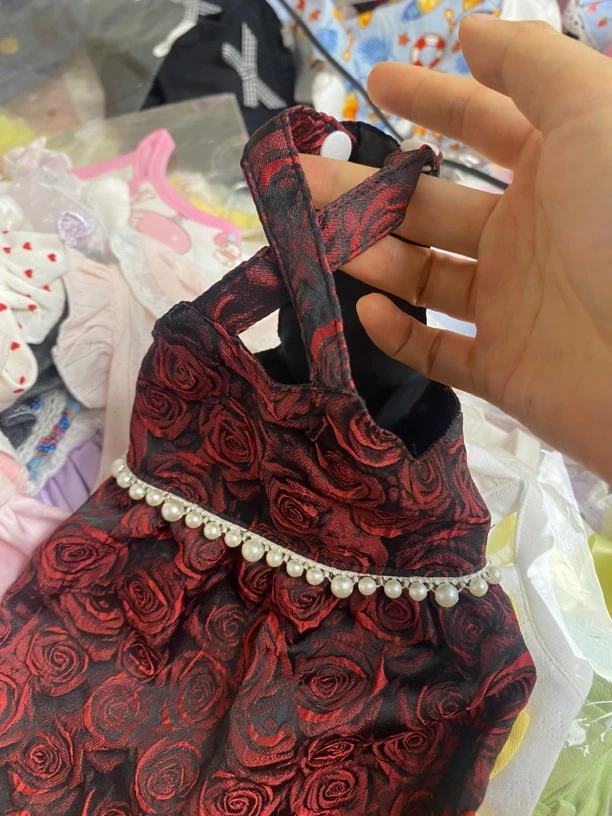 黑色高端气质女童公主裙宴会走秀蓬蓬纱演出服