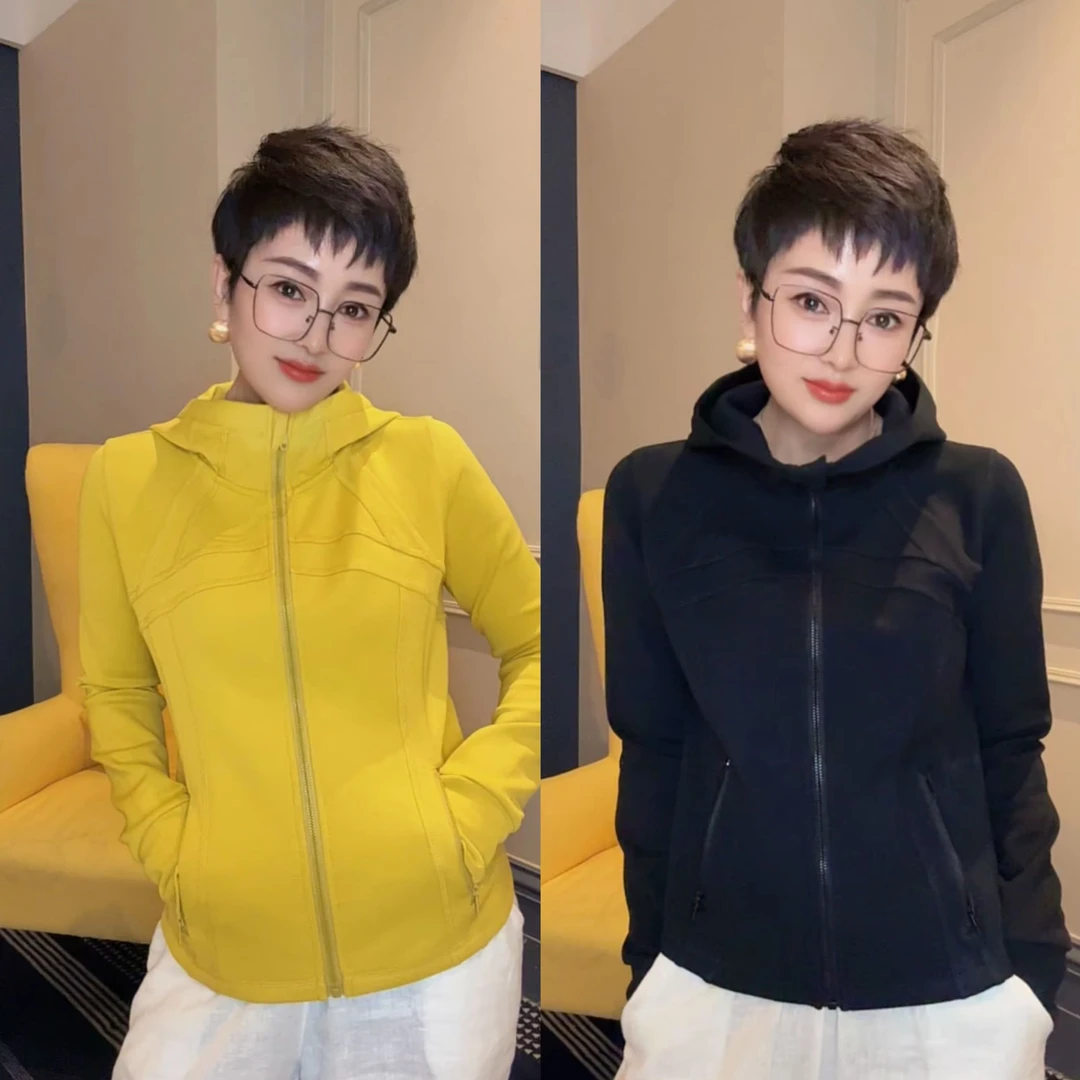 LULU款拉链外套25605（衣长54左右）