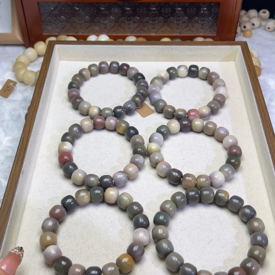 菩提根/象牙果手串野蔷薇卡14