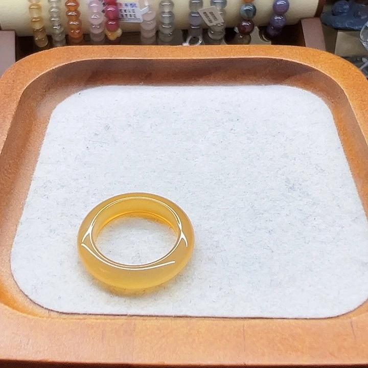 未镶嵌戒指玛瑙/玉髓