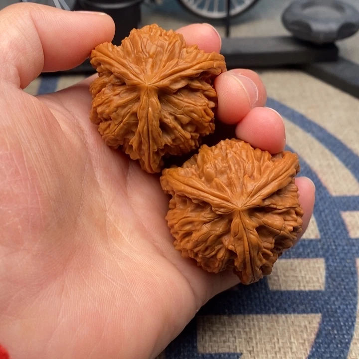 吊坠文玩核桃·****⁹三棱