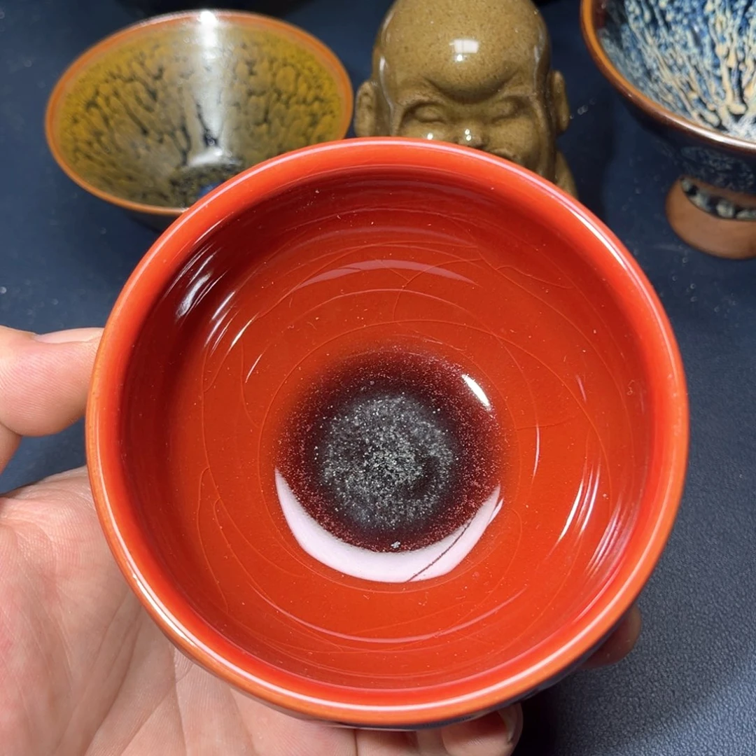 茶盏建盏手握泡茶主人杯