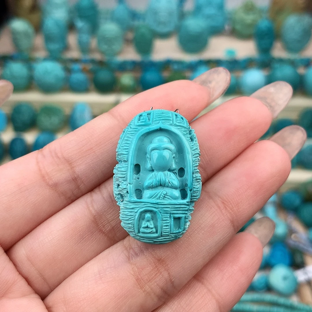 绿松石未镶嵌珠宝奇石