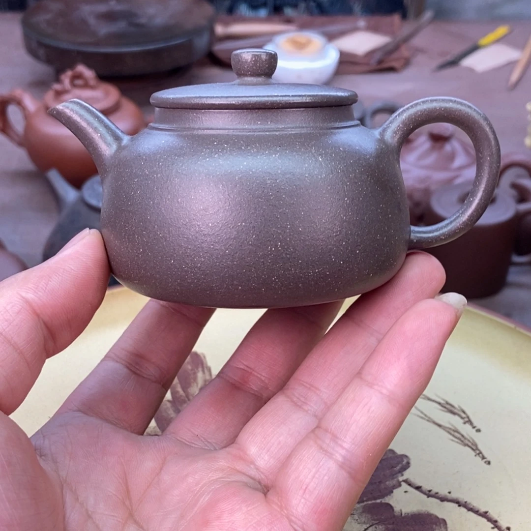 茶壶紫砂150 容量宜兴紫砂壶