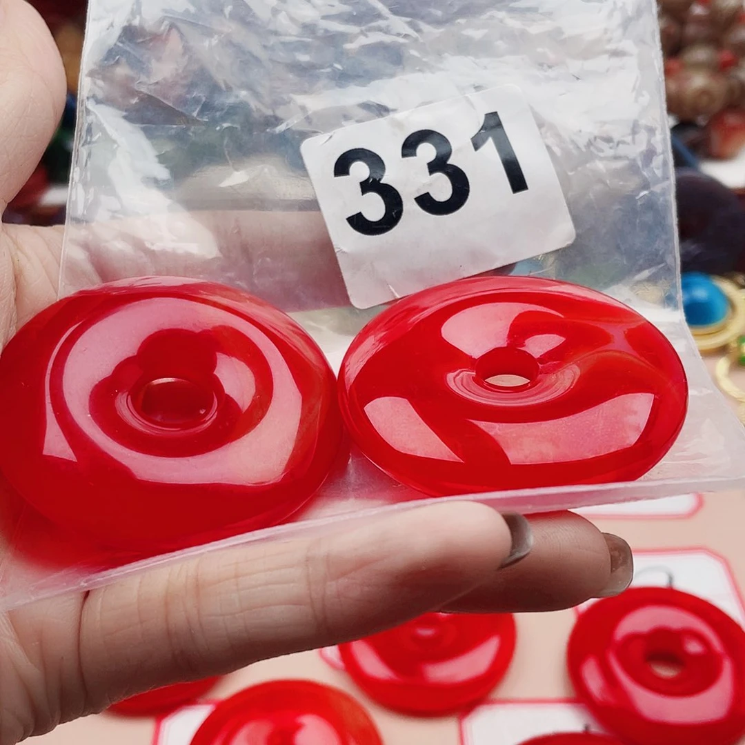 合金颈饰玛瑙/玉髓红**你