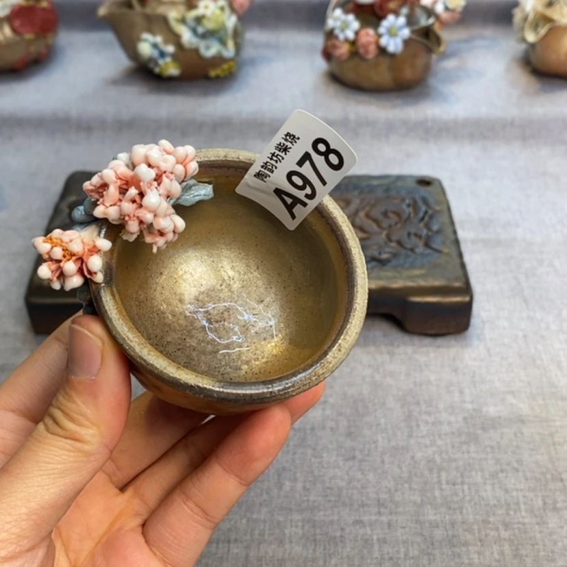 【闪购商品】纯手工纯柴烧精品茶具C***予978