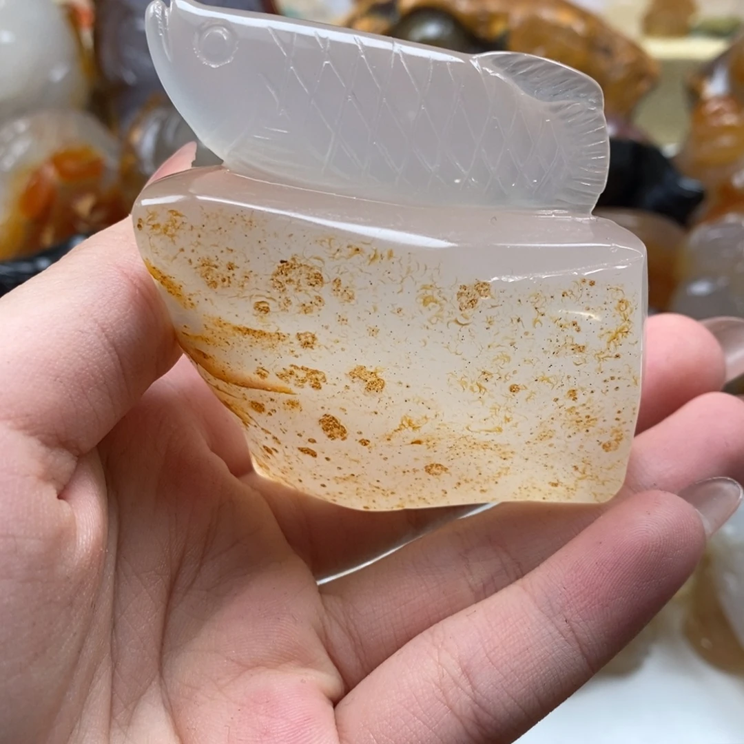 玛瑙/玉髓未镶嵌颈饰